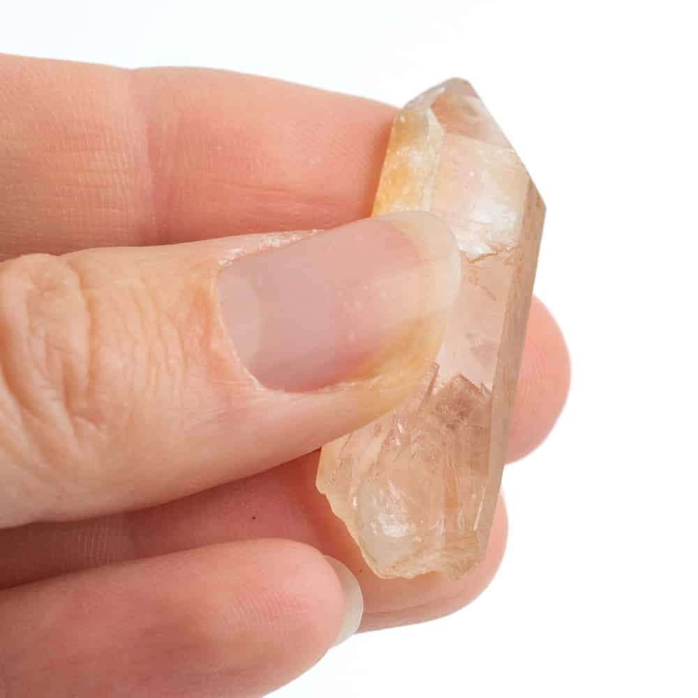 Ruwe Braziliaanse Gele Kwarts Edelsteen Punt 2 – 4 cm