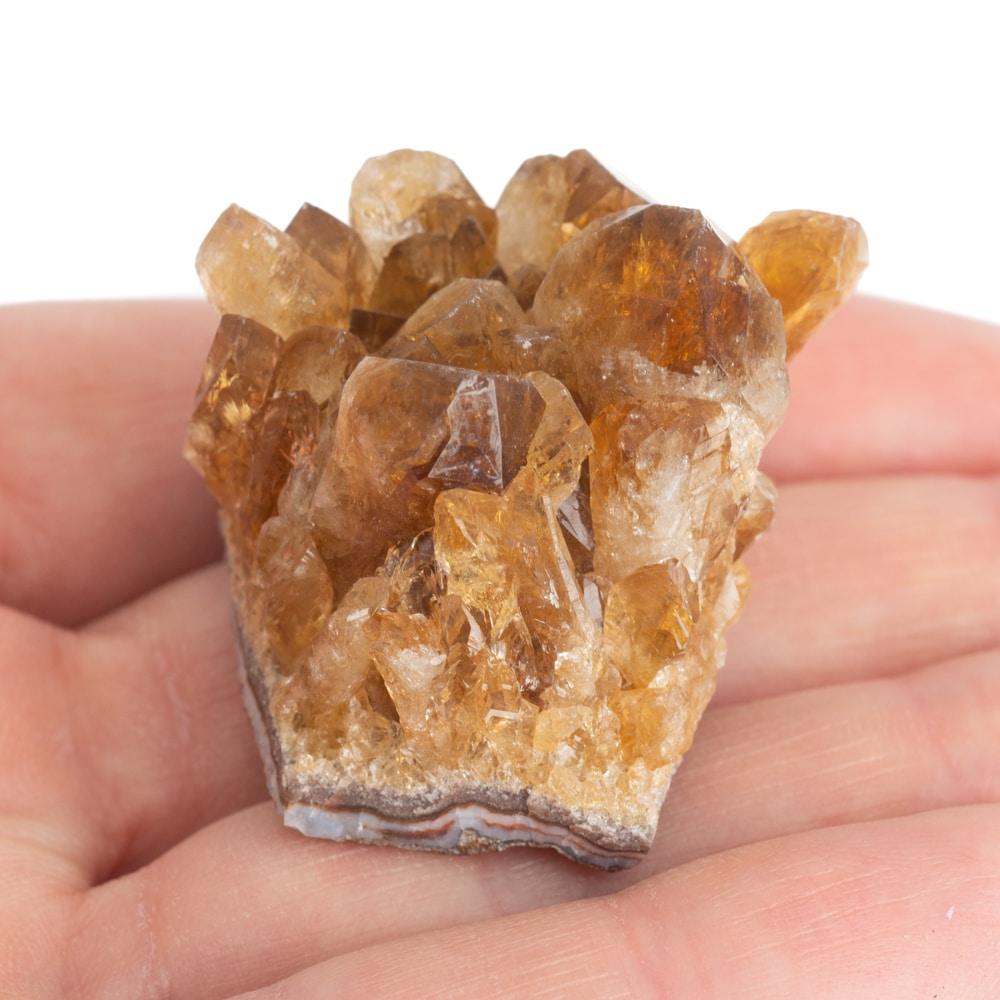 Ruwe Citrien Edelsteen Cluster 2 – 4 cm