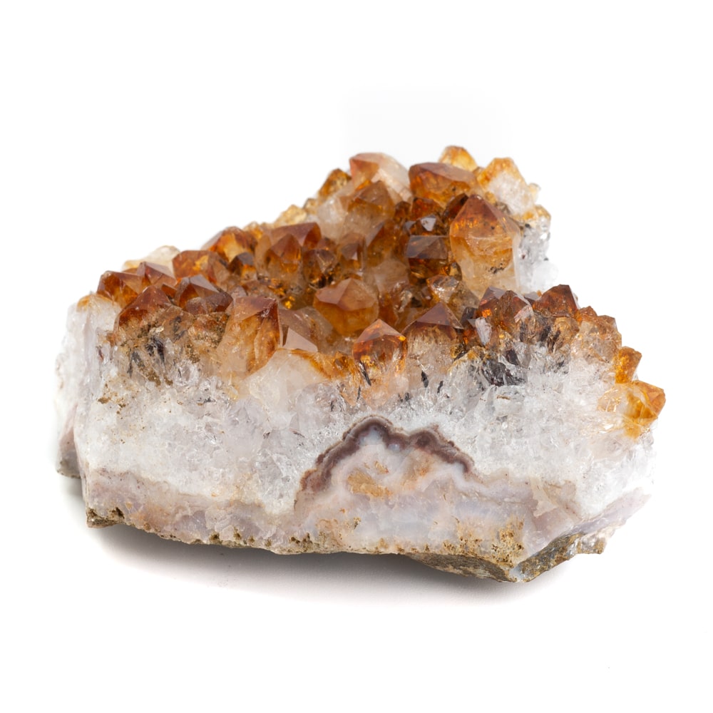 Ruwe Citrien Edelsteen Cluster 4 – 6 cm