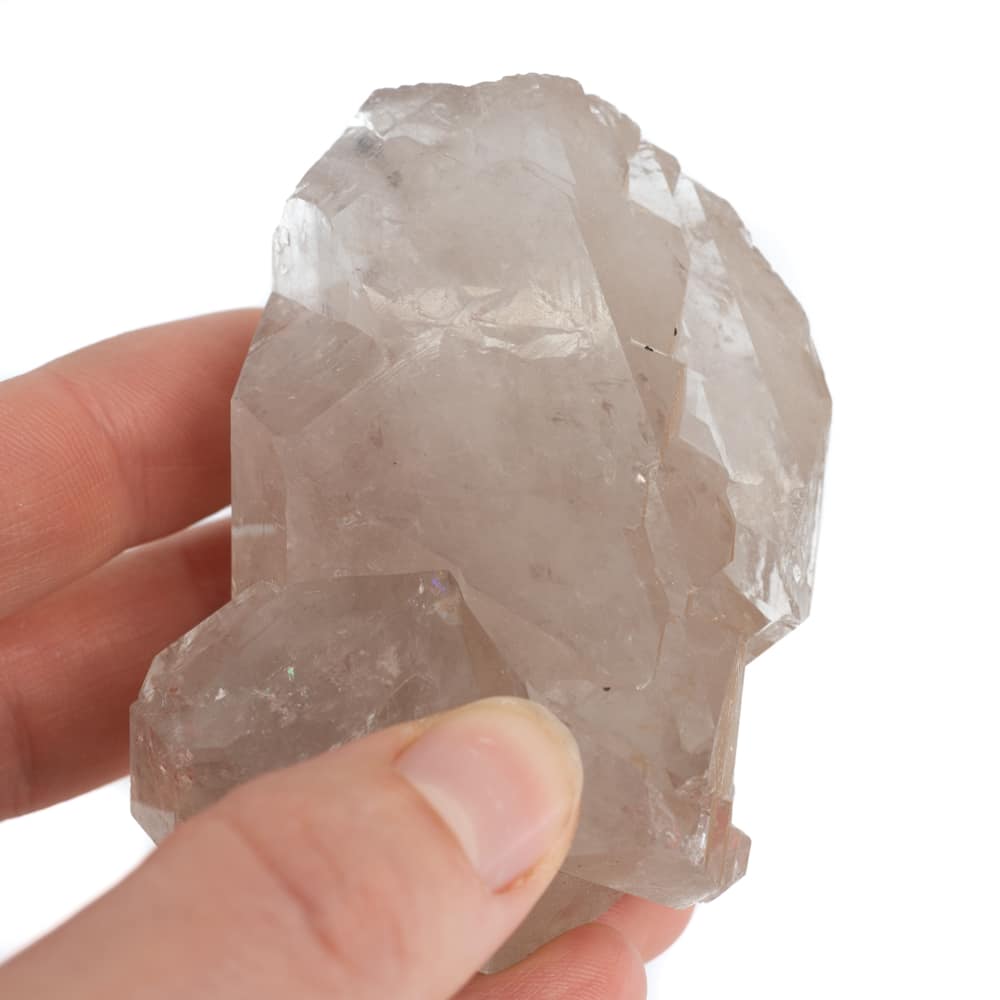 Ruwe Rookkwarts Elestiaal Edelsteen Cluster 4 – 8 cm