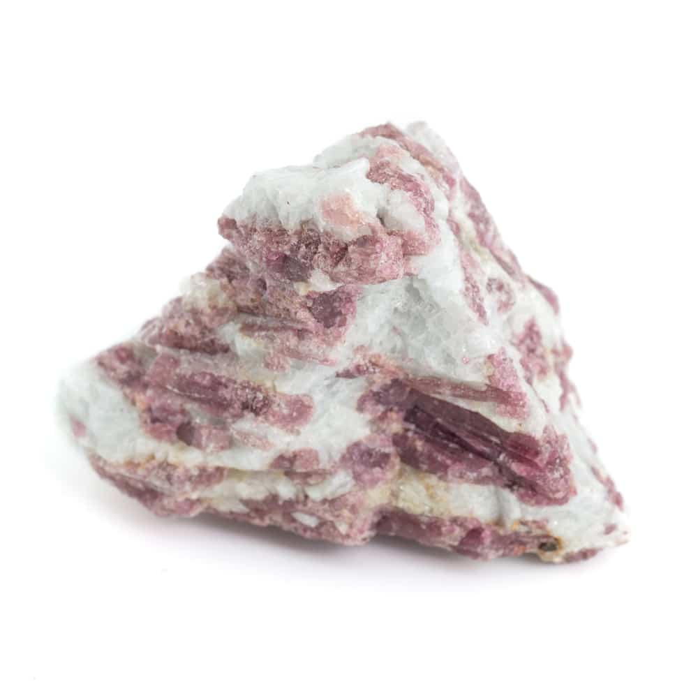 Ruwe Roze Toermalijn in Matrix Edelsteen 40 – 60 mm