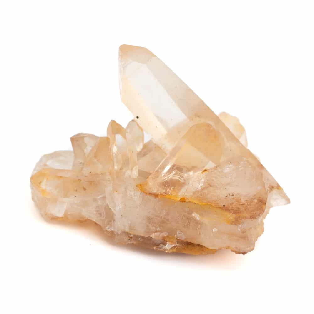 Ruwe Tangerine Kwarts Edelsteen Cluster 1 – 3 cm