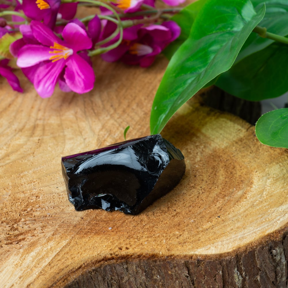 Ruwe Zwarte Obsidiaan Edelsteen 3 – 8 cm