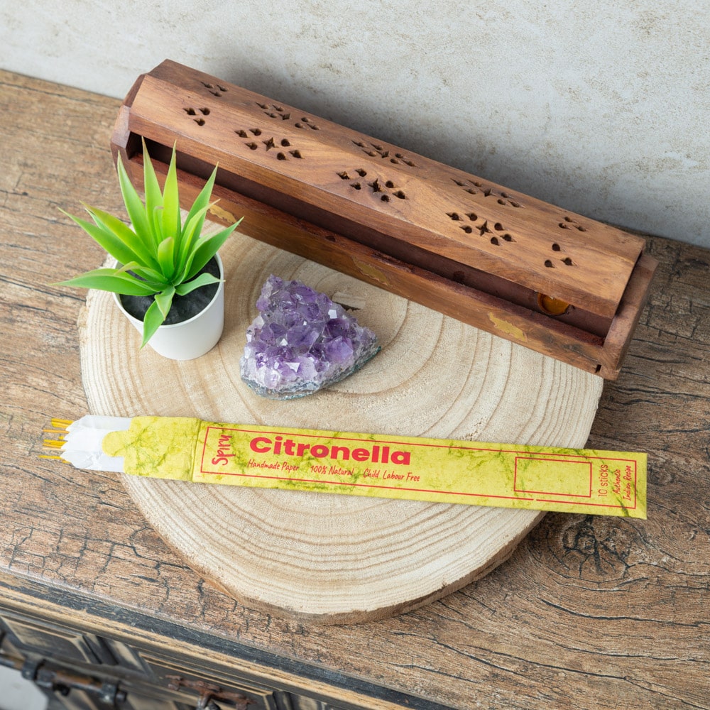 Spiru Wierookstokjes Traditioneel – Citronella (10 sticks)