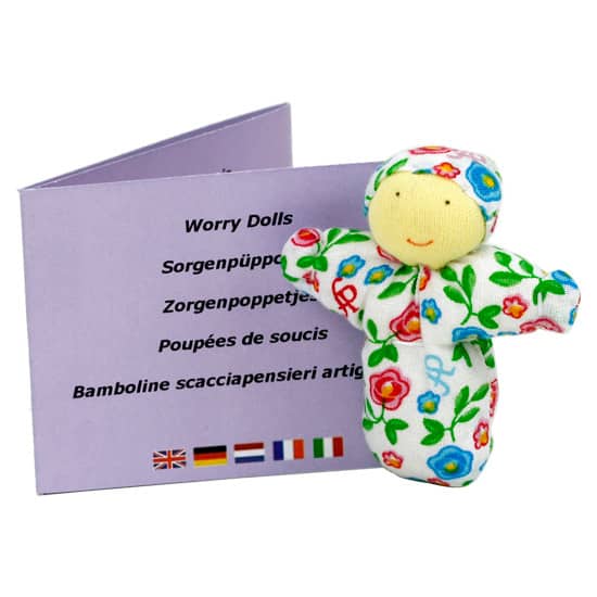 Zorgenpopje (Worrydoll) Handgemaakt