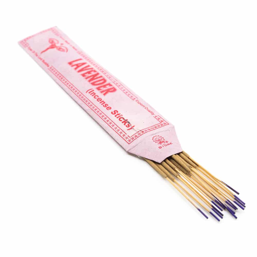 Wierook Tibetaans Stokjes – Lavendel (15 stuks)