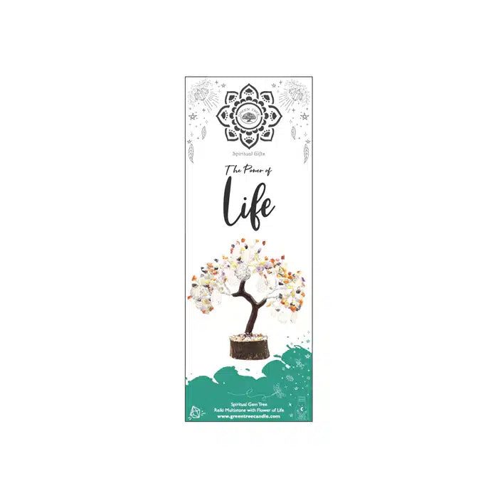 Edelsteenboom Reiki Multistone – De Kracht Van Het Leven – 22 cm