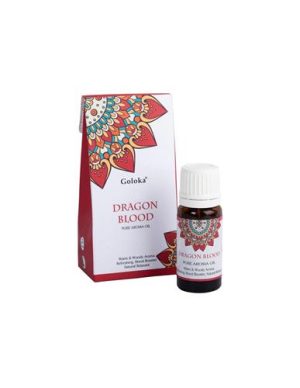 Goloka Aroma Olie 10 ml – Drakenbloed – 12 stuks